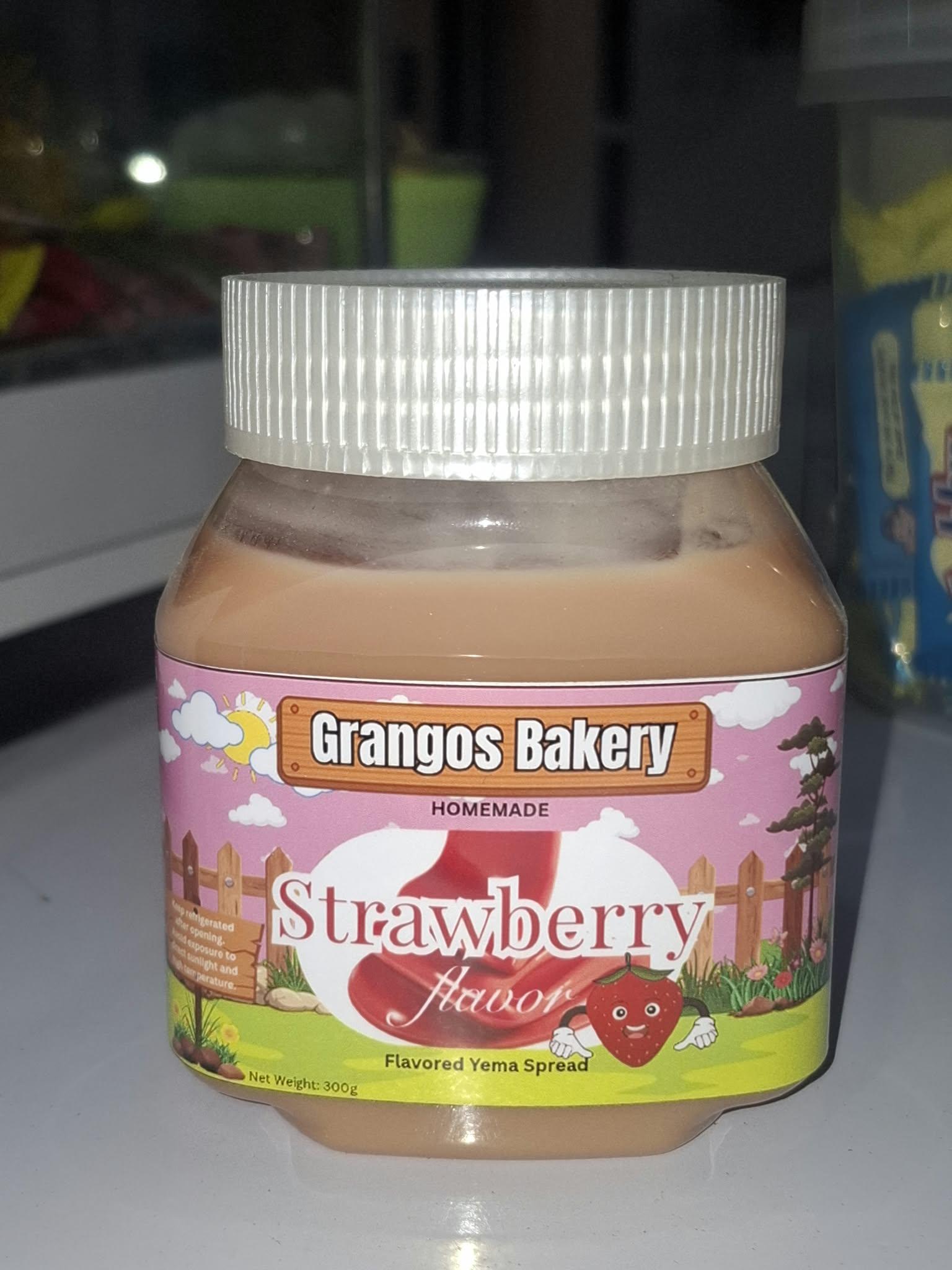 homemade spread "strawberry flavor"