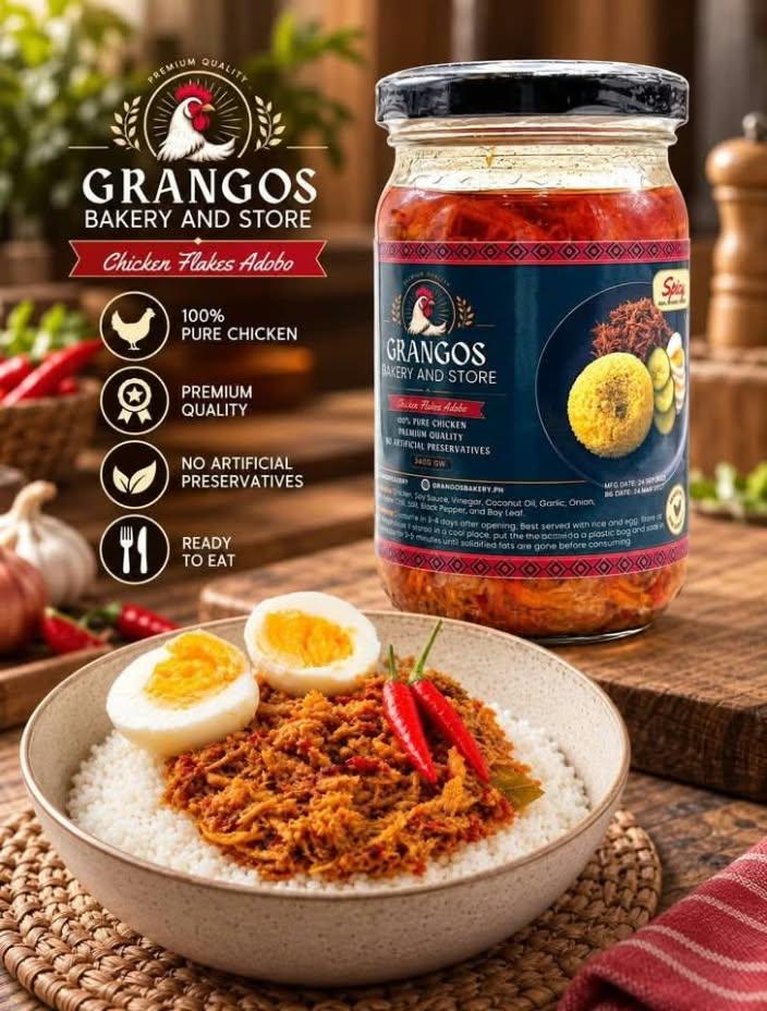 Chicken Flakes Adovo "extra spicy"